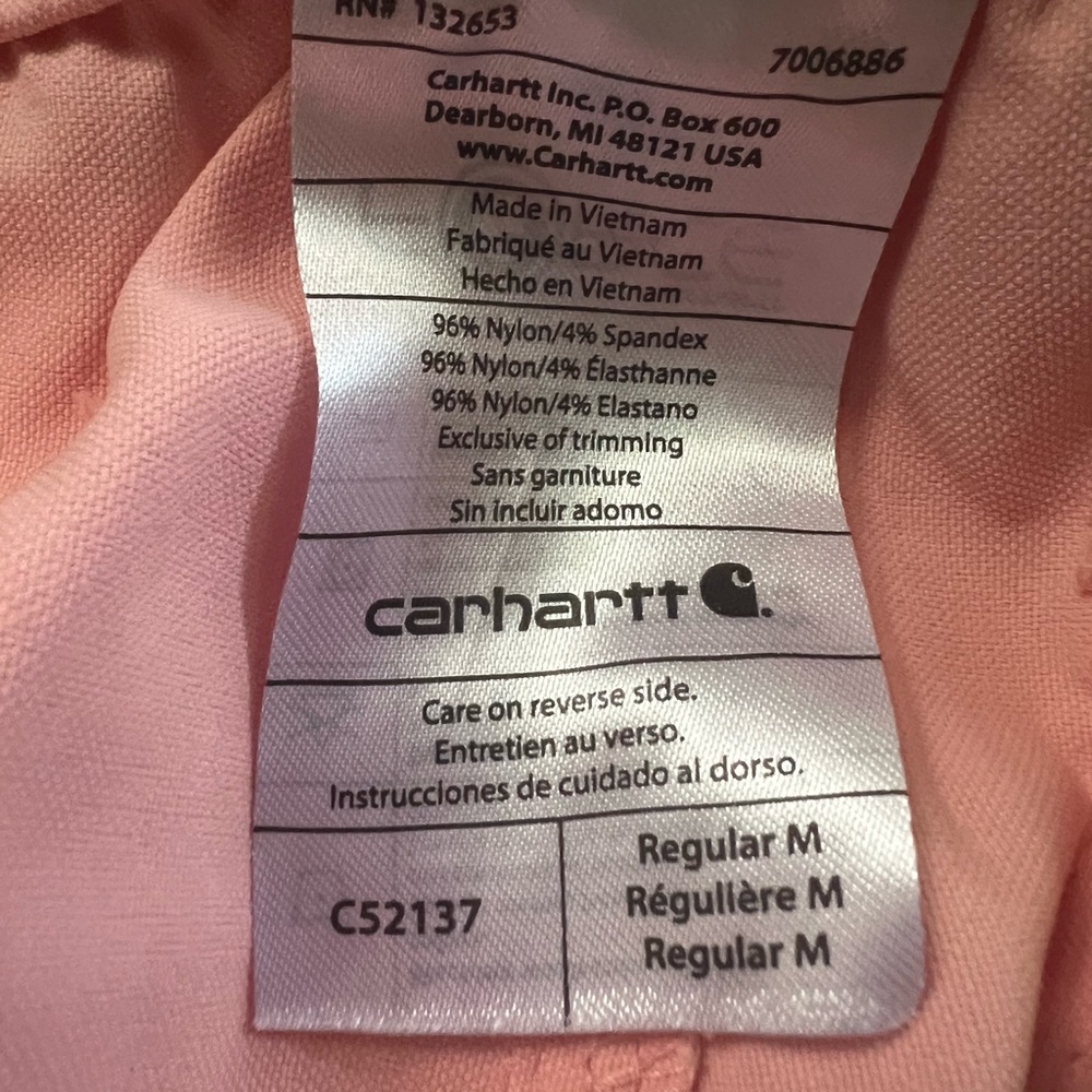 Carhartt scrub bottoms
